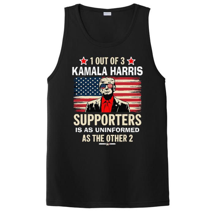 1 Of 3 Kamala Harris Supporters As Uniformed As The Other 2 Trump PosiCharge Competitor Tank