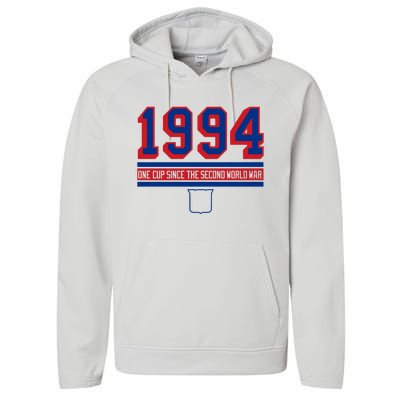 1994 One Cup Since The Second World War Performance Fleece Hoodie