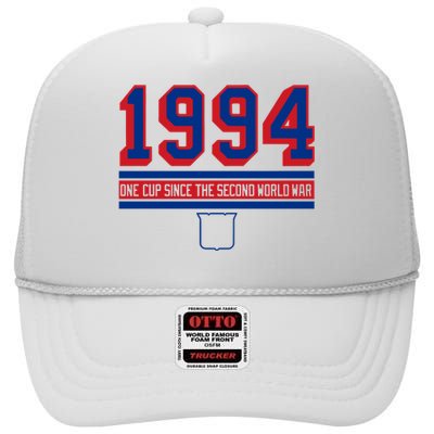 1994 One Cup Since The Second World War High Crown Mesh Back Trucker Hat