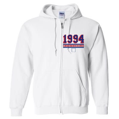 1994 One Cup Since The Second World War Full Zip Hoodie