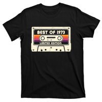 1973 Old Cassette Tape Funny 50th Birthday Vintage T-Shirt