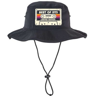 1973 Old Cassette Tape Funny 50th Birthday Vintage Bucket Hat