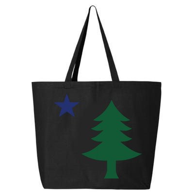 1901 Old First Flag Of Maine Pine Tree And Star 25L Jumbo Tote