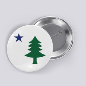 1901 Old First Flag Of Maine Pine Tree And Star Button