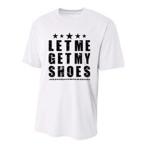 13th Of July IM Voting For Let Me Get My Shoes Youth Performance Sprint T-Shirt