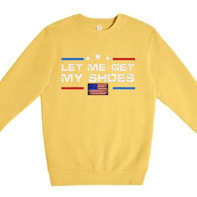 13th Of July IM Voting For Let Me Get My Shoes Premium Crewneck Sweatshirt