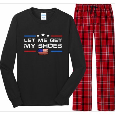 13th Of July IM Voting For Let Me Get My Shoes Long Sleeve Pajama Set