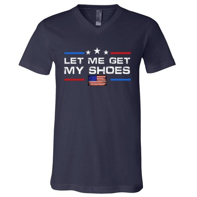 13th Of July IM Voting For Let Me Get My Shoes V-Neck T-Shirt