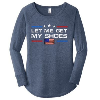 13th Of July IM Voting For Let Me Get My Shoes Women's Perfect Tri Tunic Long Sleeve Shirt