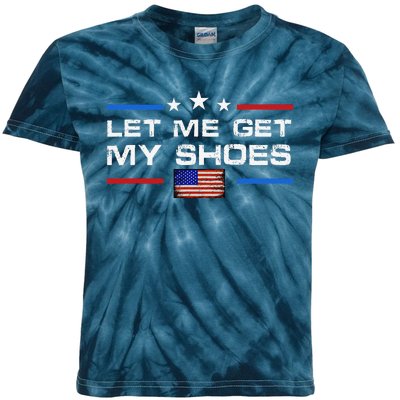 13th Of July IM Voting For Let Me Get My Shoes Kids Tie-Dye T-Shirt