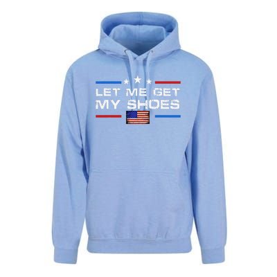 13th Of July IM Voting For Let Me Get My Shoes Unisex Surf Hoodie