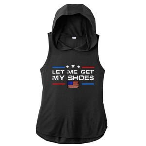 13th Of July IM Voting For Let Me Get My Shoes Ladies PosiCharge Tri-Blend Wicking Draft Hoodie Tank