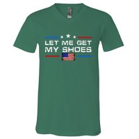 13th Of July IM Voting For Let Me Get My Shoes V-Neck T-Shirt