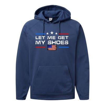 13th Of July IM Voting For Let Me Get My Shoes Performance Fleece Hoodie