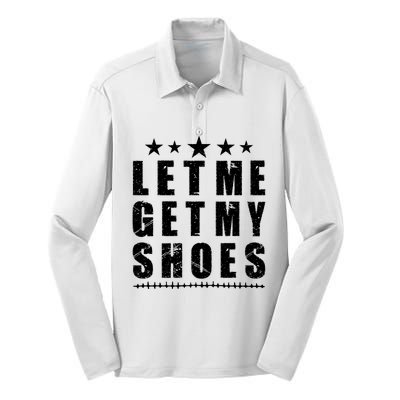 13th Of July IM Voting For Let Me Get My Shoes Silk Touch Performance Long Sleeve Polo