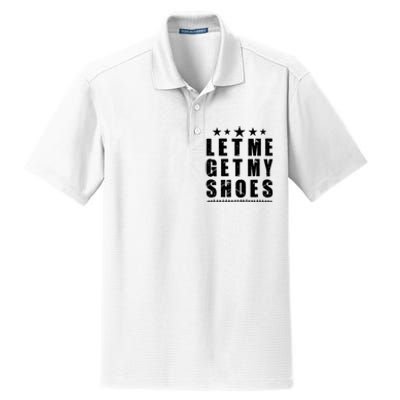 13th Of July IM Voting For Let Me Get My Shoes Dry Zone Grid Polo