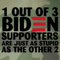 1 Out Of 3 Biden Supporters Are Just As Stupid Legacy Tie Dye Trucker Hat