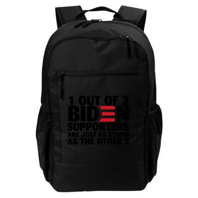 1 Out Of 3 Biden Supporters Are Just As Stupid Daily Commute Backpack
