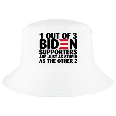 1 Out Of 3 Biden Supporters Are Just As Stupid Cool Comfort Performance Bucket Hat