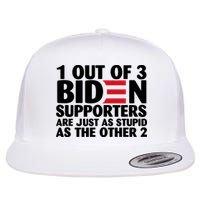 1 Out Of 3 Biden Supporters Are Just As Stupid Flatbill Hat