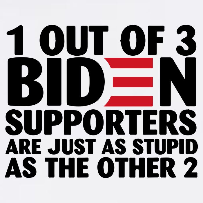 1 Out Of 3 Biden Supporters Are Just As Stupid Flatbill Hat