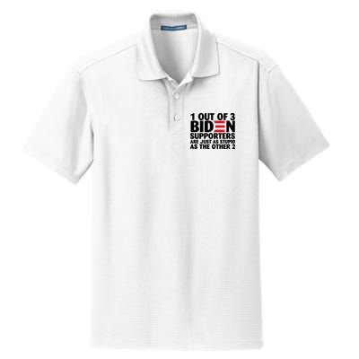 1 Out Of 3 Biden Supporters Are Just As Stupid Dry Zone Grid Polo