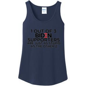 1 OUT OF 3 BIDEN SUPPORTERS Ladies Essential Tank