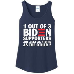 1 Out Of 3 Biden Supporters Are Just As Stupid Ladies Essential Tank