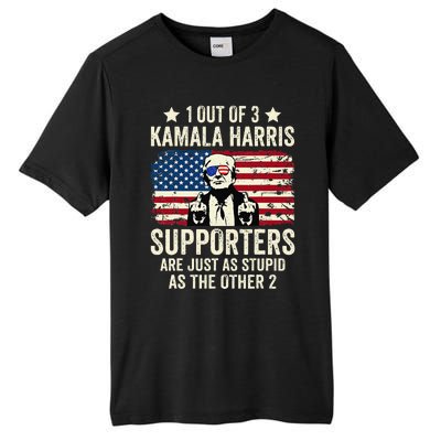 1 Out Of 3 Kamala Harris Supporters Are Just As Stupid Gift Tall Fusion ChromaSoft Performance T-Shirt