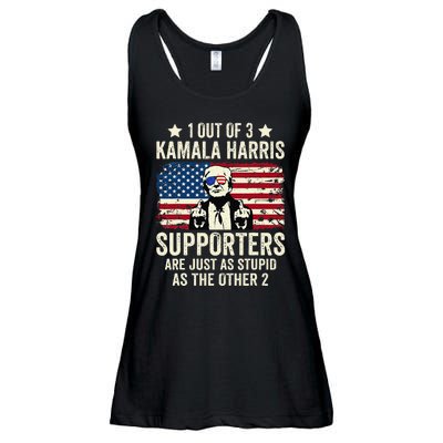 1 Out Of 3 Kamala Harris Supporters Are Just As Stupid Gift Ladies Essential Flowy Tank