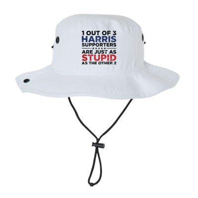 1 Out Of 3 Harris Supporters Stupid Funny Saying Legacy Cool Fit Booney Bucket Hat