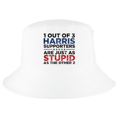 1 Out Of 3 Harris Supporters Stupid Funny Saying Cool Comfort Performance Bucket Hat