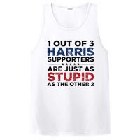 1 Out Of 3 Harris Supporters Stupid Funny Saying PosiCharge Competitor Tank