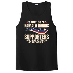 1 Out Of 3 Harris Supporters Stupid Funny Saying PosiCharge Competitor Tank