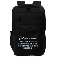 1 Out Of 3 Biden Supporters Impact Tech Backpack