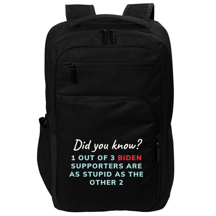 1 Out Of 3 Biden Supporters Impact Tech Backpack