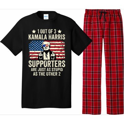 1 Out Of 3 Kamala Harris Supporters Are Just As Stupid Pajama Set