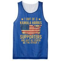 1 Out Of 3 Kamala Harris Supporters Stupid Mesh Reversible Basketball Jersey Tank