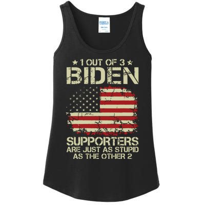 1 Out Of 3 Biden Supporters Are As Stupid As The Other 2 Ladies Essential Tank