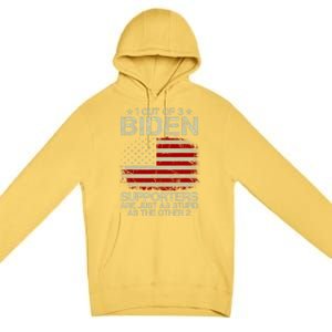 1 Out Of 3 Biden Supporters Are As Stupid As The Other 2 Premium Pullover Hoodie