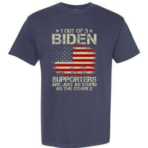 1 Out Of 3 Biden Supporters Are As Stupid As The Other 2 Garment-Dyed Heavyweight T-Shirt