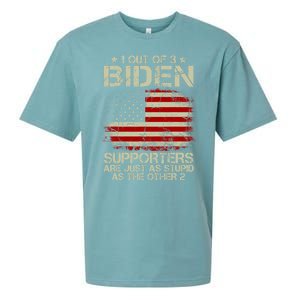 1 Out Of 3 Biden Supporters Are As Stupid As The Other 2 Sueded Cloud Jersey T-Shirt