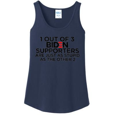 1 Out Of 3 Biden Supporters Are Just As Stupid Ladies Essential Tank