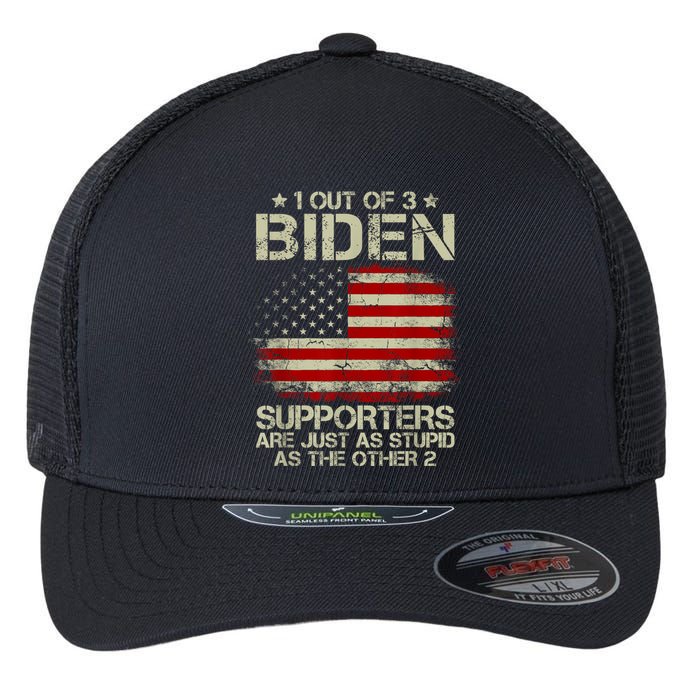 1 Out Of 3 Biden Supporters Are As Stupid As The Other 2 Flexfit Unipanel Trucker Cap