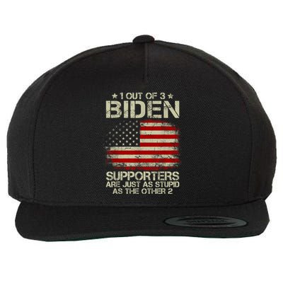 1 Out Of 3 Biden Supporters Are As Stupid As The Other 2 Wool Snapback Cap