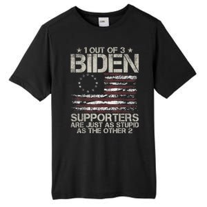 1 Out Of 3 Biden Supporters Are As Stupid As The Other 2 Tall Fusion ChromaSoft Performance T-Shirt