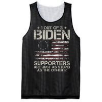 1 Out Of 3 Biden Supporters Are As Stupid As The Other 2 Mesh Reversible Basketball Jersey Tank