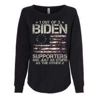 1 Out Of 3 Biden Supporters Are As Stupid As The Other 2 Womens California Wash Sweatshirt