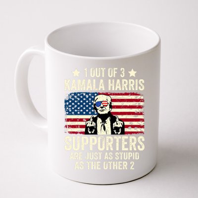 1 Out Of 3 Kamala Harris Supporters Are Just As Stupid Coffee Mug