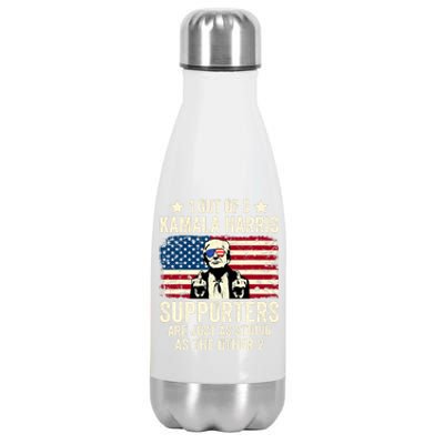 1 Out Of 3 Kamala Harris Supporters Are Just As Stupid Stainless Steel Insulated Water Bottle